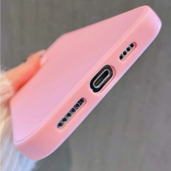 ⚠️Clearance iPhone 15/Pro/Pro Max Solid Pink Phone Case - Picture 4 of 4